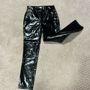 Good American faux leather pants
